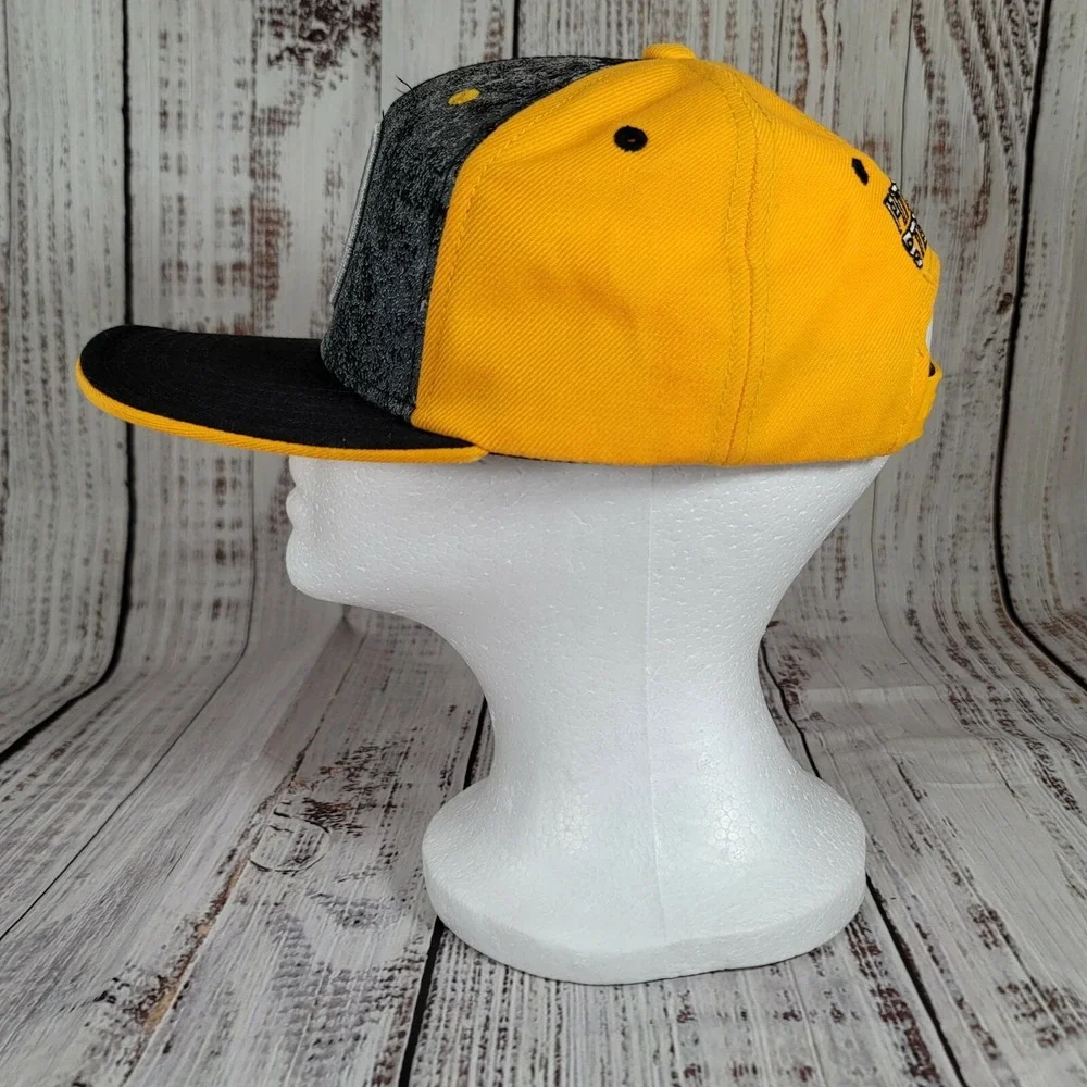 Pittsburgh Steelers NFL Team Apparel‎ Youth Black Yellow Adjustable Snapback Cap